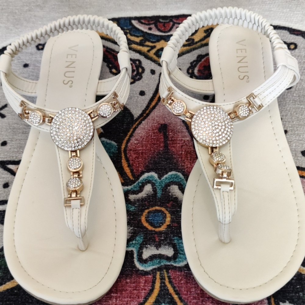 Jeweled Sandals from Venus